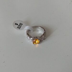 Fragrant Jewels Ring, Amber
